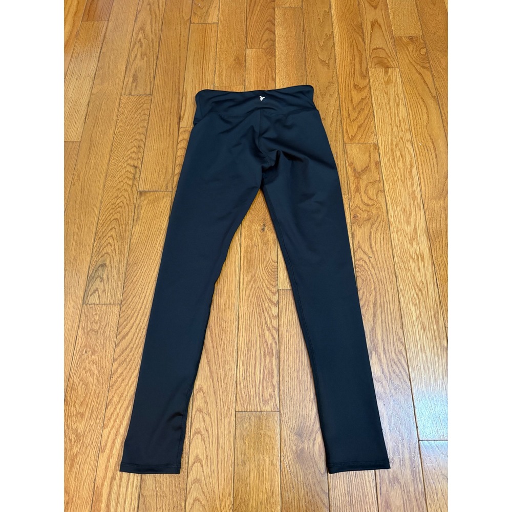 New Old Navy Active Girls XL 14-16 Black PowerPress Go-Dry Mid-Rise Leggings